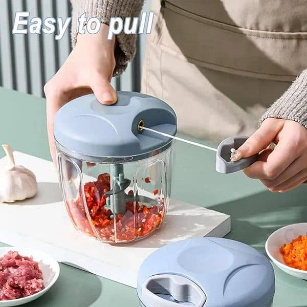 10psc manual food chopper 9