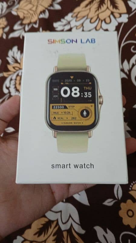 smart watch  brand new with box and charger 1