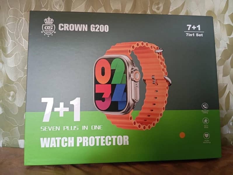 Smart Watch with 7 Wristbands - Fitness Tracker and Activity Monitor 1
