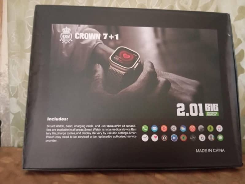 Smart Watch with 7 Wristbands - Fitness Tracker and Activity Monitor 2