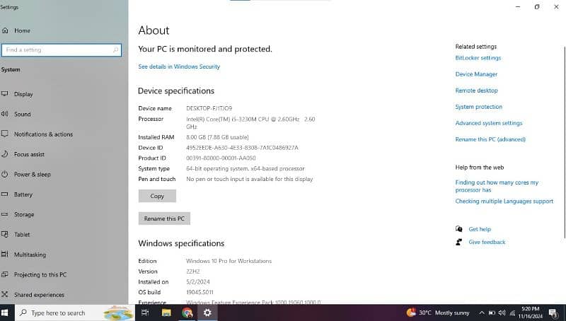 Dell Laptop Core i5 3rd Gen. | Dell Latitude E5430 | 8GB RAM | 128 SSD 4