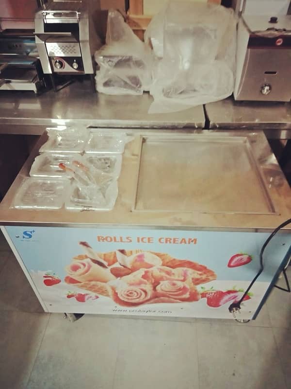 Tawa Ice Cream Machine Snowflake Machine Slush Cone Cotton Candy Maker 3