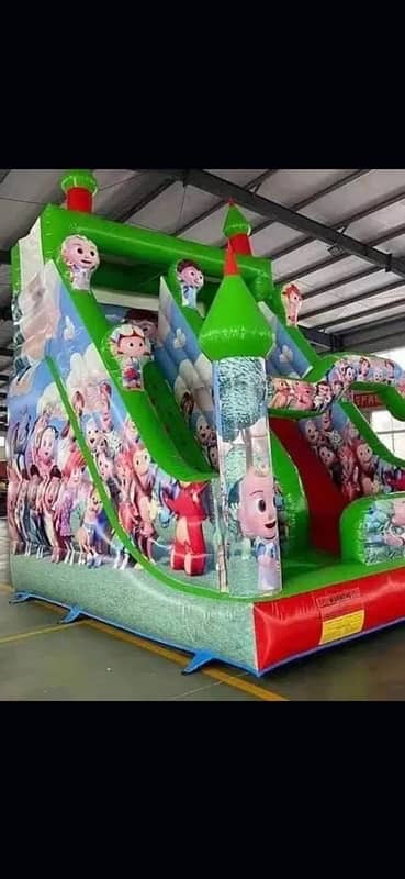 jumping castle / token rides / slides / tramopline / jhuly / kids / ki 17