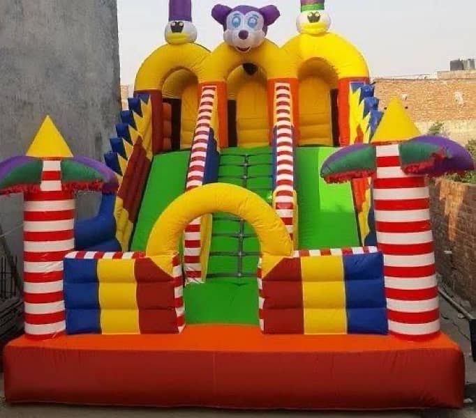 jumping castle / token rides / slides / tramopline / jhuly / kids / ki 18