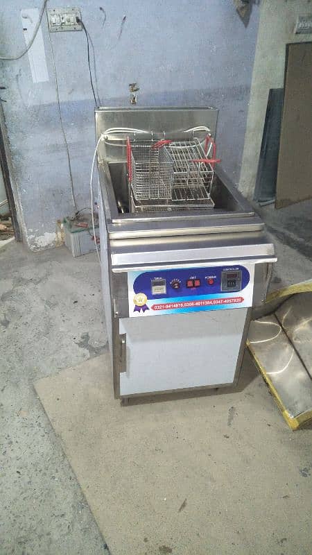 Deep Fryer Double 16liter With Chipdam 2