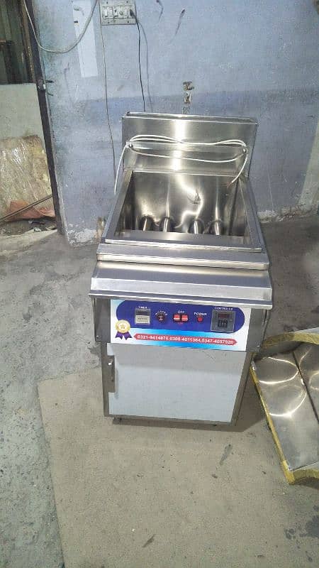Deep Fryer Double 16liter With Chipdam 3