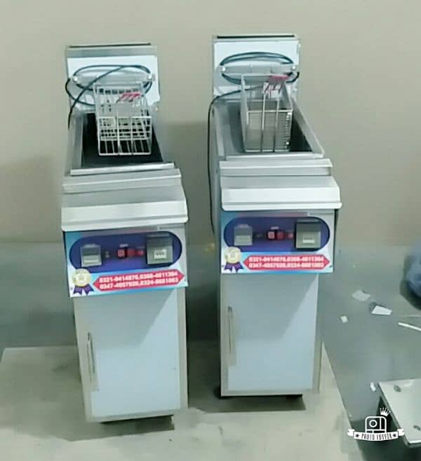 Deep Fryer Double 16liter With Chipdam 10