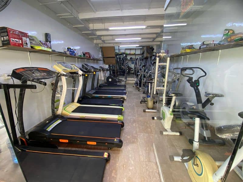 Exercise (Elliptical cross trainer) cycle 7