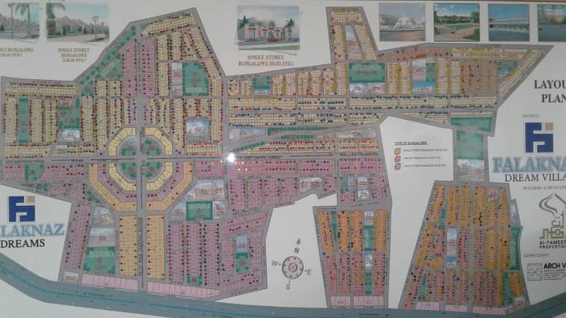 Luxury Single Story Villas in Falaknaz Dreams Malir 1