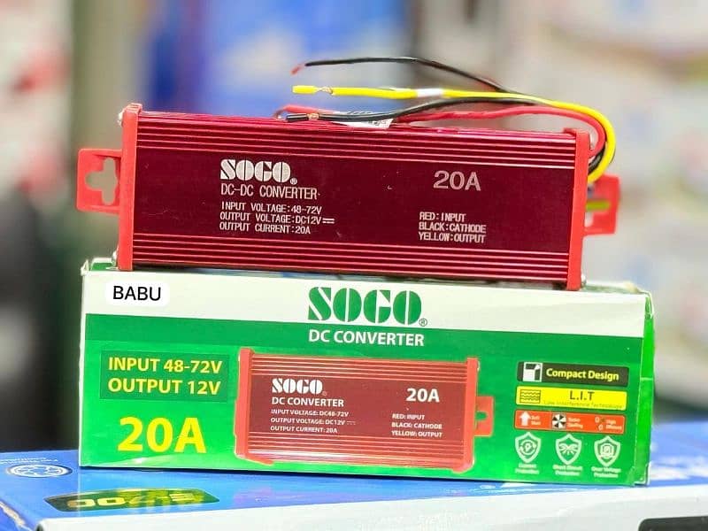 ( SOGO 48V to 12V Direct. 10A , 20A , 30A ). SOGO device 1