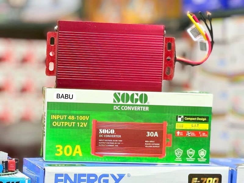 ( SOGO 48V to 12V Direct. 10A , 20A , 30A ). SOGO device 4