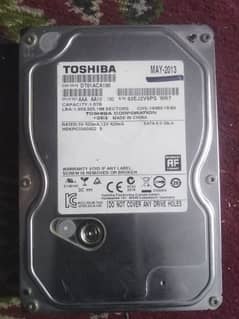 Toshiba Hard disk 1 tb good health like new
