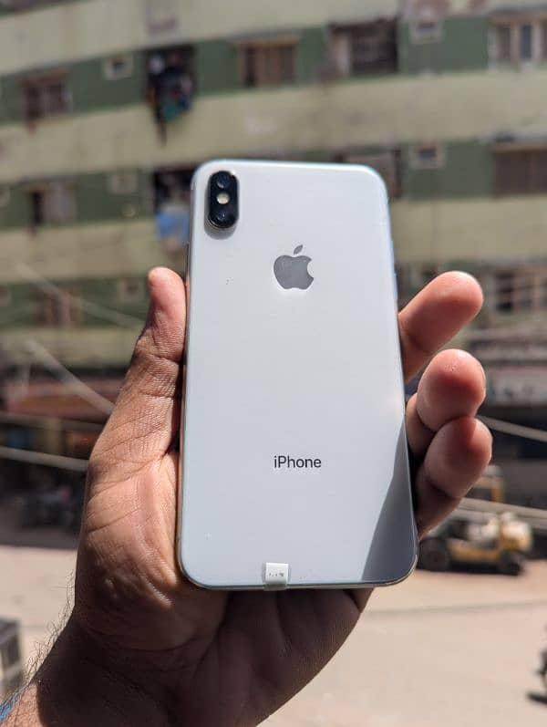 iphone. X non pta jv 64GB 10/10 hain seld Fon Laite shade Baki genuine 0