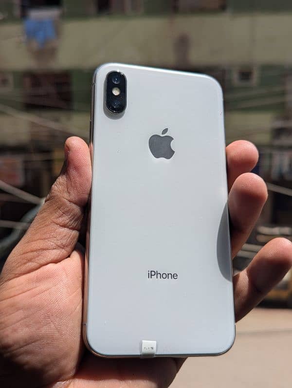 iphone. X non pta jv 64GB 10/10 hain seld Fon Laite shade Baki genuine 4
