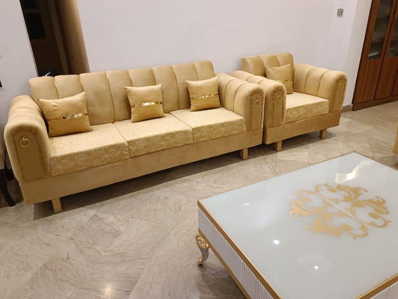 6 seater sofa / drawing room sofa /poshish sofa 1
