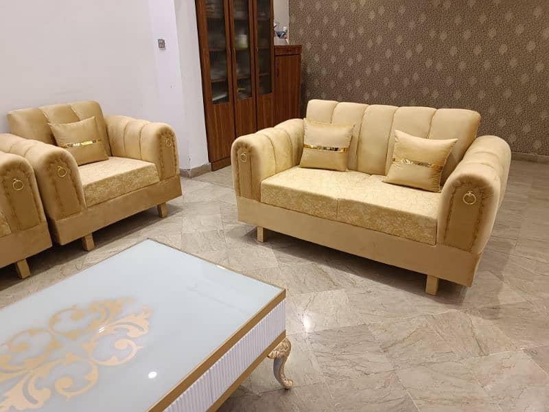 6 seater sofa / drawing room sofa /poshish sofa 4