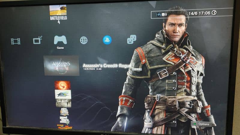 500gb ps3/48 games installed with tow controllers boxe pack 9