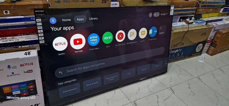 Saturday offer 75" inches Samsung Smart Led tv New Model Available 0