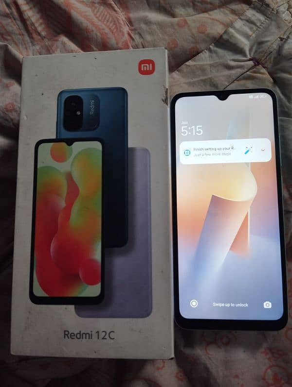 Redmi 12,c 4/128 with box 0