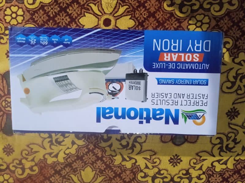1x new national solar dry iron 1