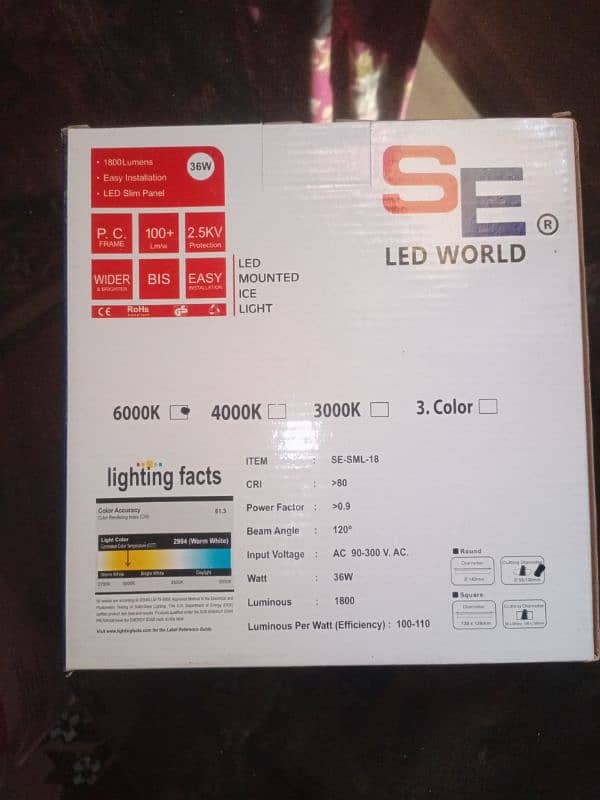 36 watt imported ice led lìghts 1