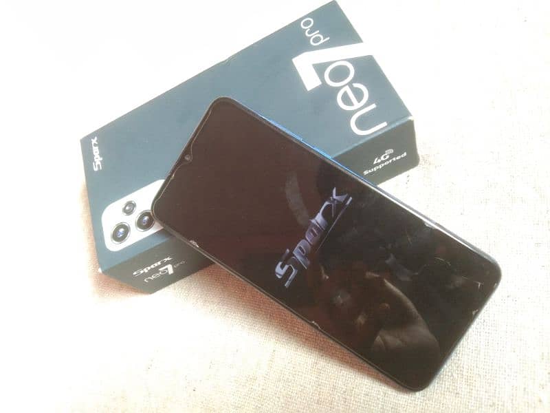 Sparx Neo7pro 4/64 Box, Charger PTA Approved fix Price No Bargaining 3