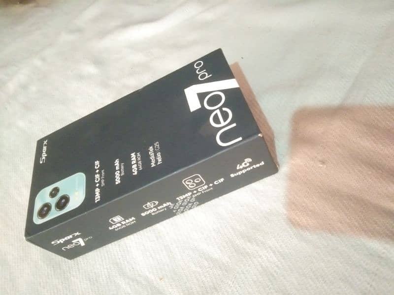 Sparx Neo7pro 4/64 Box, Charger PTA Approved fix Price No Bargaining 11