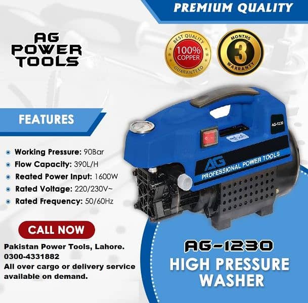 Best Quality High Pressure Car washer Pump Woofan 8