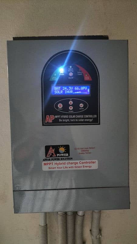 MPPT Hybrid Charge Controller 100 Amp 1