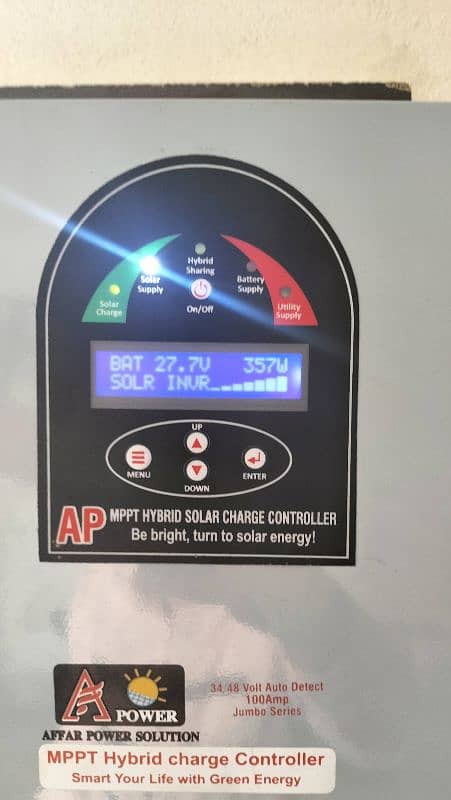 MPPT Hybrid Charge Controller 100 Amp 3