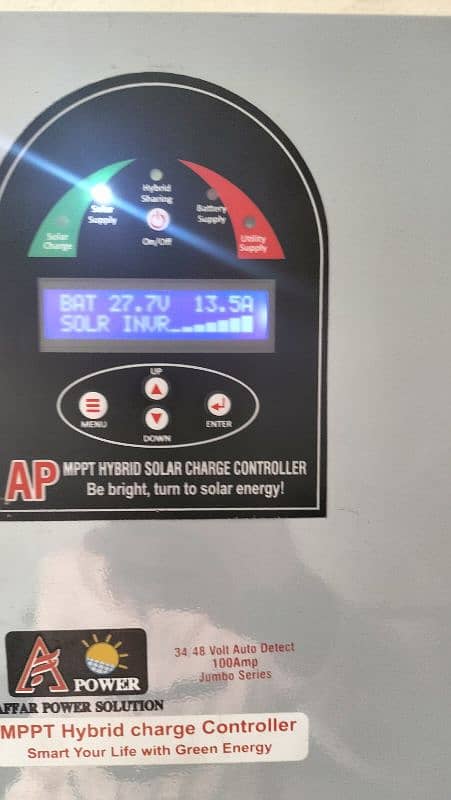 MPPT Hybrid Charge Controller 100 Amp 4