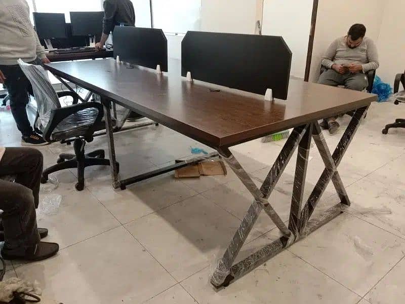 Computer Office Workstation Tables and Chairs 10