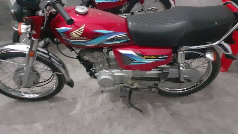 Honda cg 125 2023-24 model without number 2