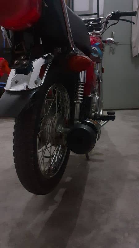 Honda cg 125 2023-24 model without number 3