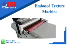 Embossed Texture Machine/Texture Paper Machine/Embossing Machine