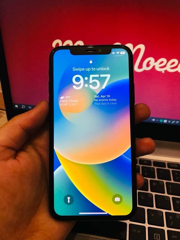 iPhone X 64gb icloud unlocked bypass All Apps work non pta space grey 4
