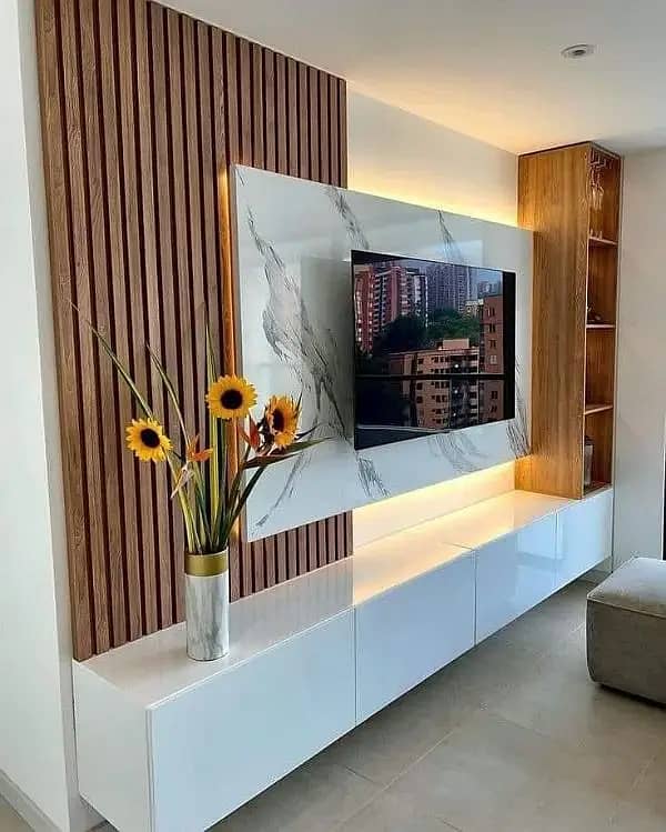 False ceiling/Pvc panel/Wallpaper/Vinyl floor/Wpc panels/Window Blind 15