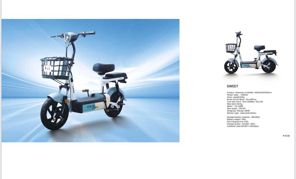 Electric Scooty | LIMA | Model V9 | Available In Faisalabad 8