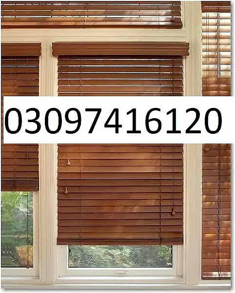 Heat block window blinds roller blinds wireless blinds Office design 5