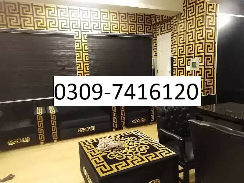Heat block window blinds roller blinds wireless blinds Office design 6