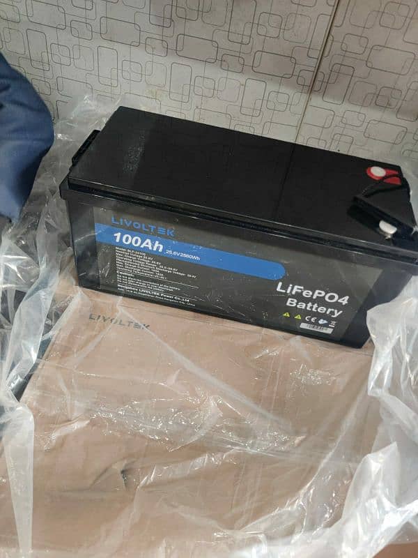 livoltek 24 volt 100 AH battery 0