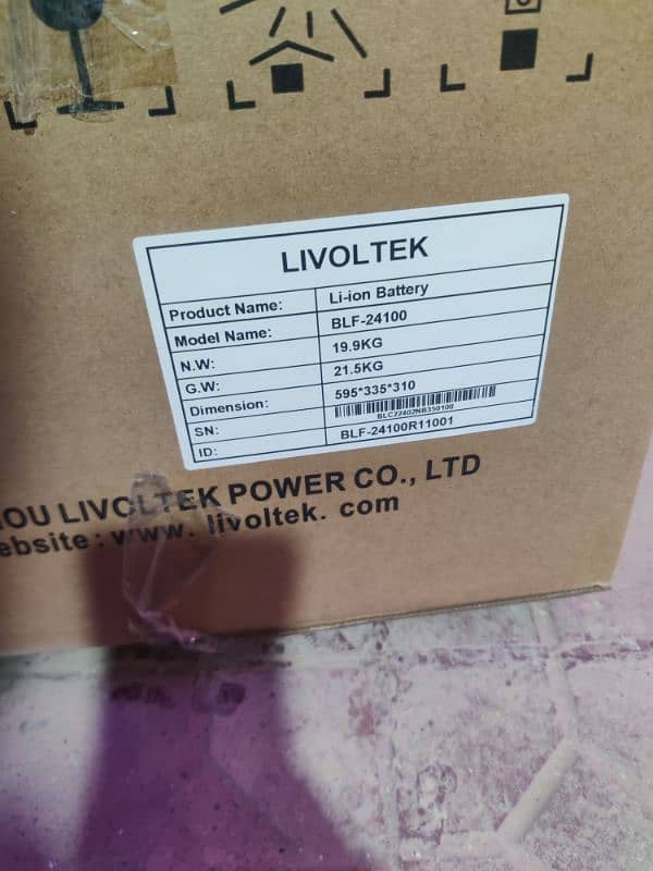livoltek 24 volt 100 AH battery 2