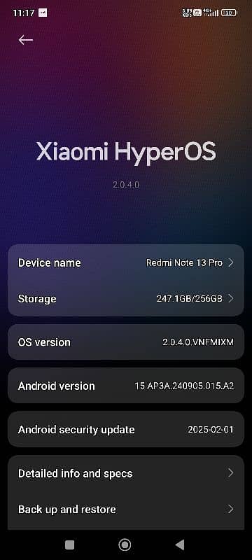 REDMI NOTE 13 PRO FOR SALE 9 MONTH WRANTY AVAILABLE 0