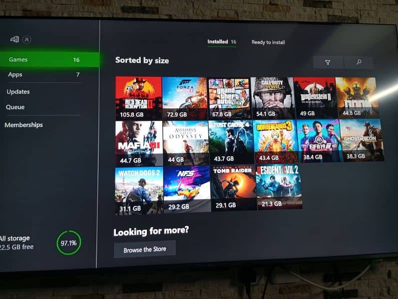 Xbox one s 1 Tb box Game 1