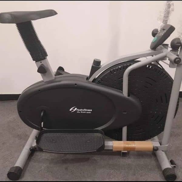 exercise cycle elliptical cross trainer magnetic upright bike gym 0