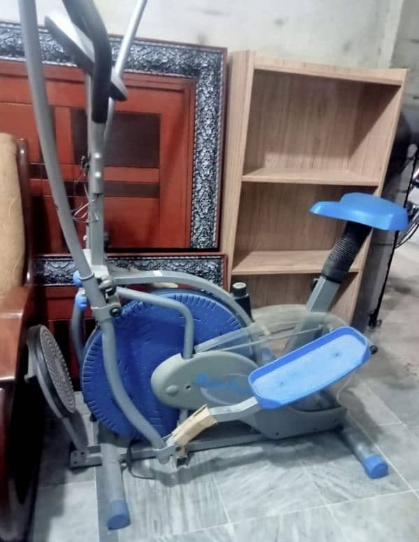 exercise cycle elliptical cross trainer magnetic upright bike gym 2