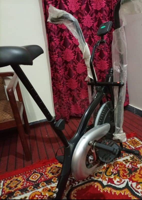 exercise cycle elliptical cross trainer magnetic upright bike gym 13