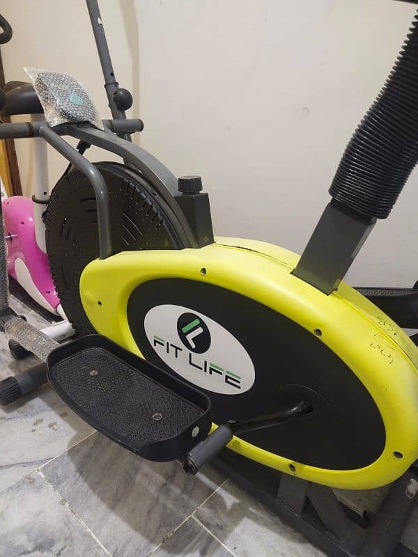 exercise cycle elliptical cross trainer magnetic upright bike gym 16