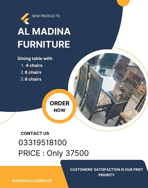 Dining Table/Dining Chair/Six Seater/Eight Seater/Center Tables 0