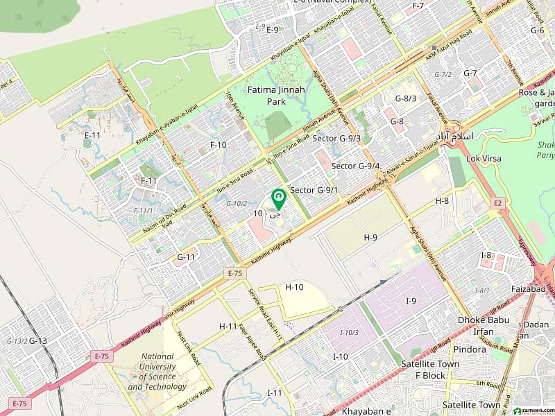 5 Marla Plot on 70 ft Road available for sale in G10/4 0